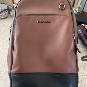 Unique authentic coach crossbody backpack
